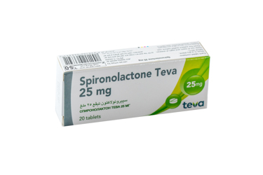 Спиронолактон Тева (Spironolactone Teva) 25 мг купить в Израиле