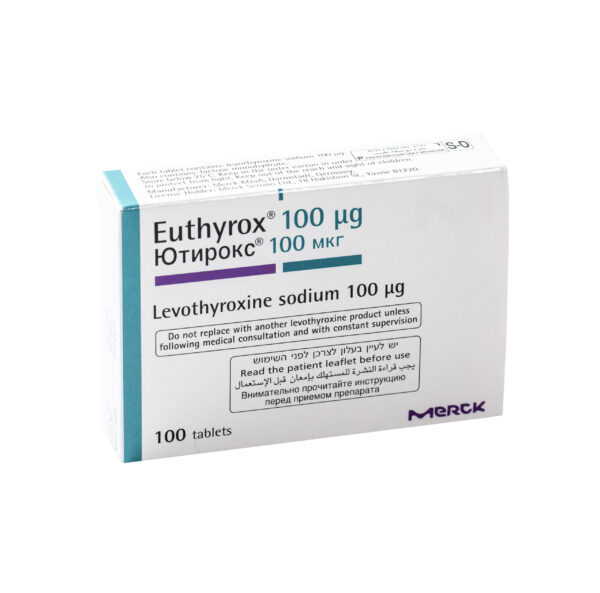 Эутирокс (Euthyrox) 100 мг купить в Израиле