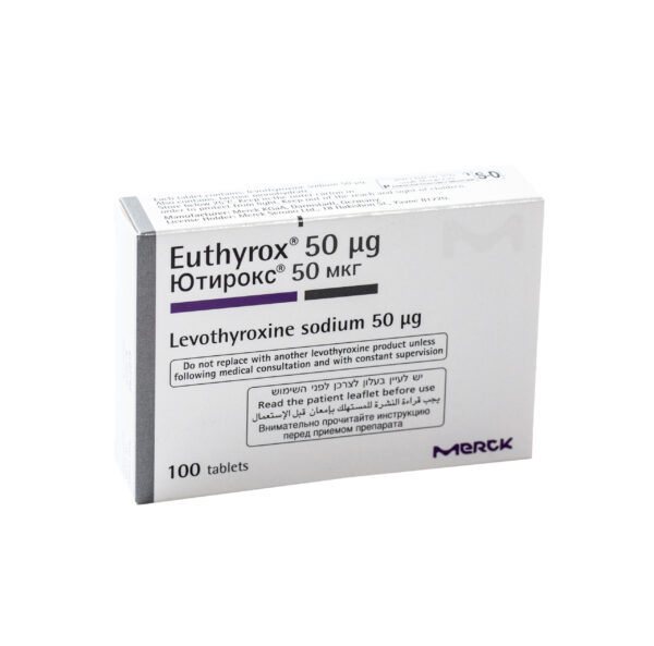 Эутирокс (Euthyrox) 50 мг купить в Израиле