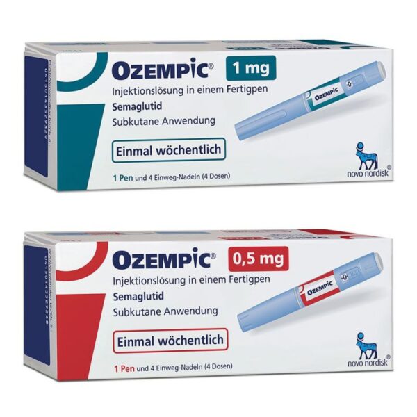 ozempic 0.5 mg and 1 mg